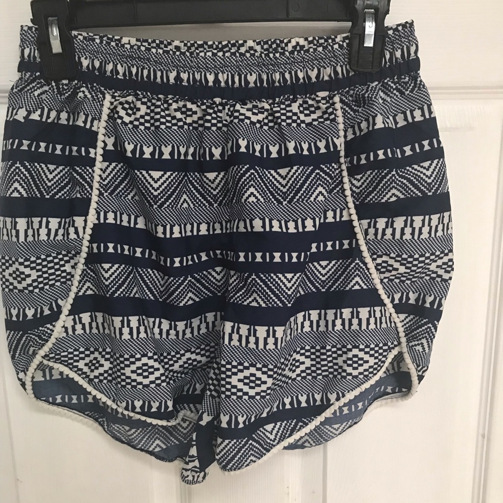 Blue shorts